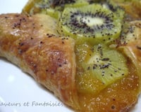 Feuilleté aux kiwis
