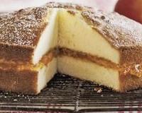 Recette de gâteau facile à la pêche.