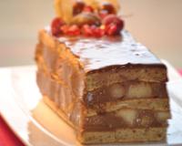 une recette très facile à faire ,original la pomme ajoute un peu d aciditée au chocolat . Cest une recette de Nestlé .