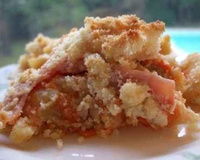 Crumble de potiron au bacon