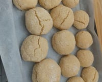 Biscuits craquelés au citron