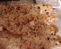 Crêpes fourrées jambon et champignons