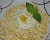 Une sauce pour accompagner les pâtes.
