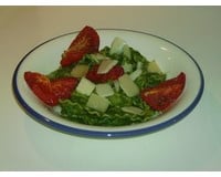 Mafaldine aux épinards et tomates roties