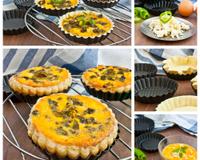 De petites tartelettes qui feront une entrée parfaite où pourront être dégustées pour une soirée plateau télé.