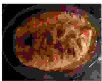 Filet de perche en croûte de tomates