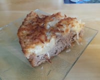 Gâteau pommes-noix de coco