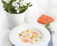 Un velouté crémeux et très onctueux.