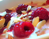 Douceur d'hiver aux framboises & spéculos