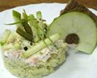 Un tartare tout en fraîcheur