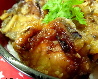 Donburi d'aubergines fondantes