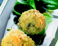 Des croquettes étonnantes et délicieuses
