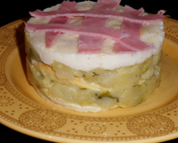 Millefeuille de pommes de terre et courgettes