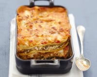 Lasagnes végétariennes au parmesan et fromage frais