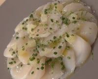 Carpaccio de St Jacques