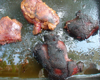 Museau de porc laqué au four