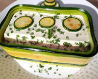 Terrine de courgettes au chèvre