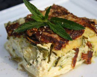 Gratin de courgettes au poivre borneo swing