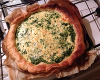 Une très bonne tarte pour faire manger des épinards aux enfants.