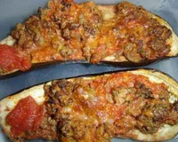Aubergines farcies de Delphine