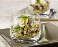Une jolie salade pour déguster les crozets autrement.