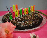 Un gâteau justement choco et sucre ! Moelleux. Ajouter une crème anglaise.