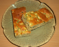 Fondant aux céréales, courgettes et chèvre