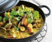 Curry de coquillages