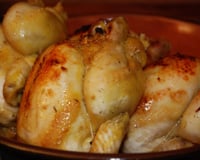 Poulet aux 40 gousses d'ail