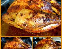 Le magnifique, que dis-je le splendide, le somptueux ... Monsieur Poulet rôti à la moutarde et à l'ail confit !