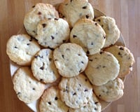 Délicieux cookies aux pépites de chocolat