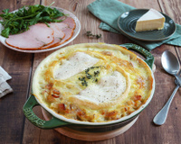 Croziflette revisitée au rôti de porc