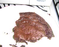 Gâteau au chocolat en poudre sans œuf