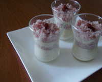 Mousseline de céleri au jambon