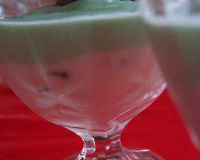 Verrines fraîches à la menthe