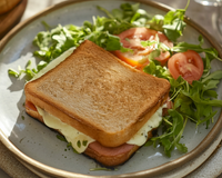 Croque monsieur mozzarella