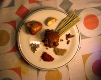 Pâte de curry rouge