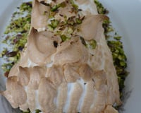 Bûche au citron meringuée maison