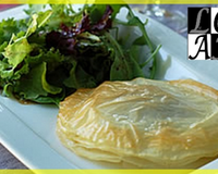 Croustillants de chèvre au confit d'oignons