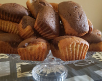 Madeleines au chocolat express