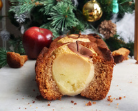 Cake minceur, spécial fêtes : pommes, miel et cannelle