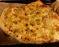 Le mélange de l'Italie : pizza et ravioles.