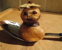 Gâteau roulé et sa mousse caramel spéculoos