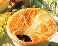 Soupe belge raffinée, de moules, en feuilleté, de fête