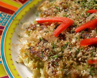 Okonomiyaki aux crevettes