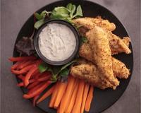 Des nuggets géants de poulet, à faire au four.