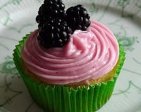 Cupcakes à la mûre