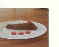 Gâteau au chocolat brillant
