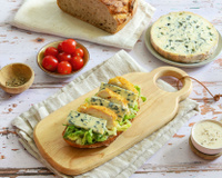 Tartine façon salade Caesar à la Fourme d'Ambert AOP