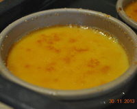 Crème brûlée vanille et cassonade